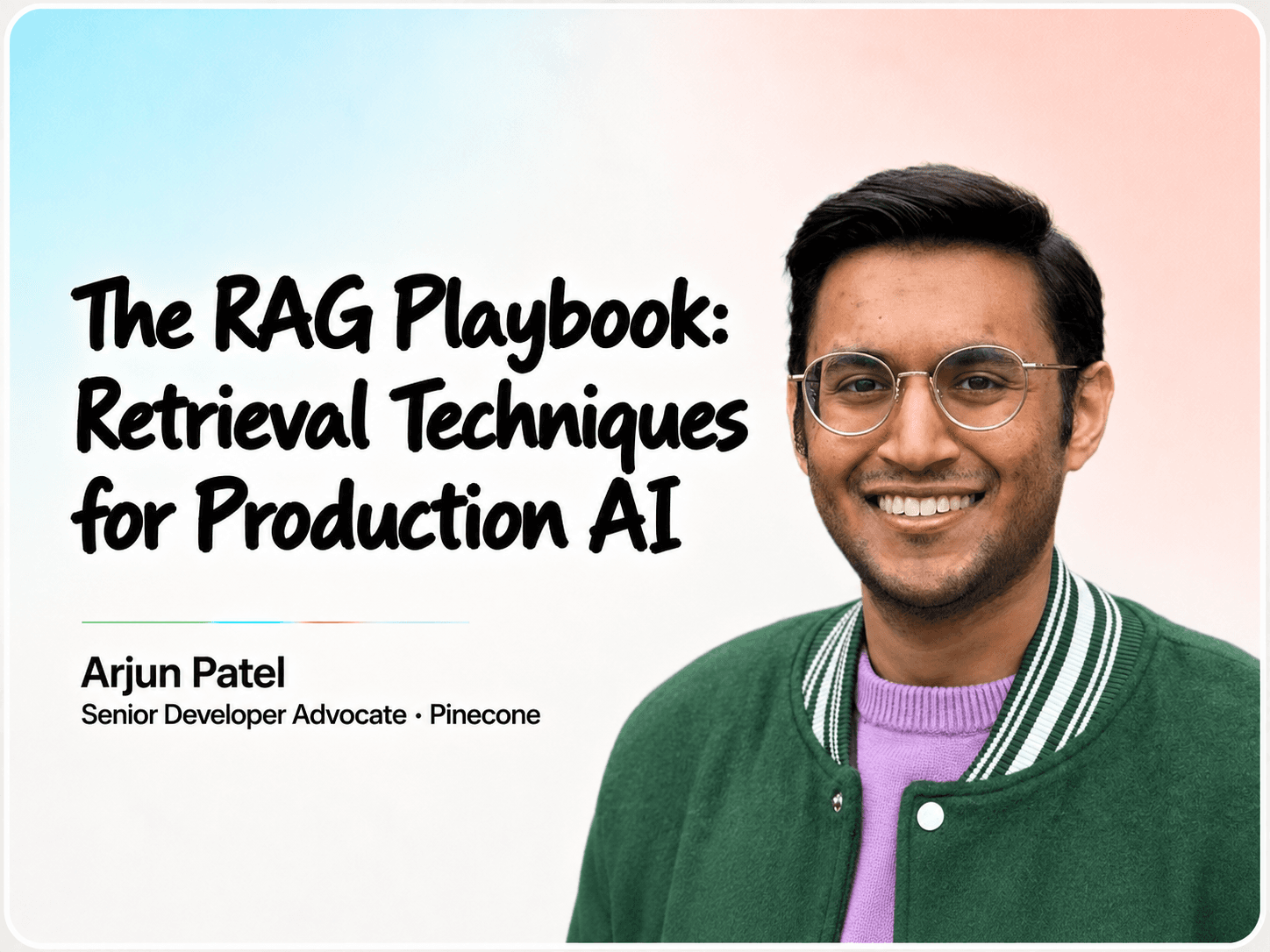 The RAG Playbook: Retrieval Techniques for Production AI cover