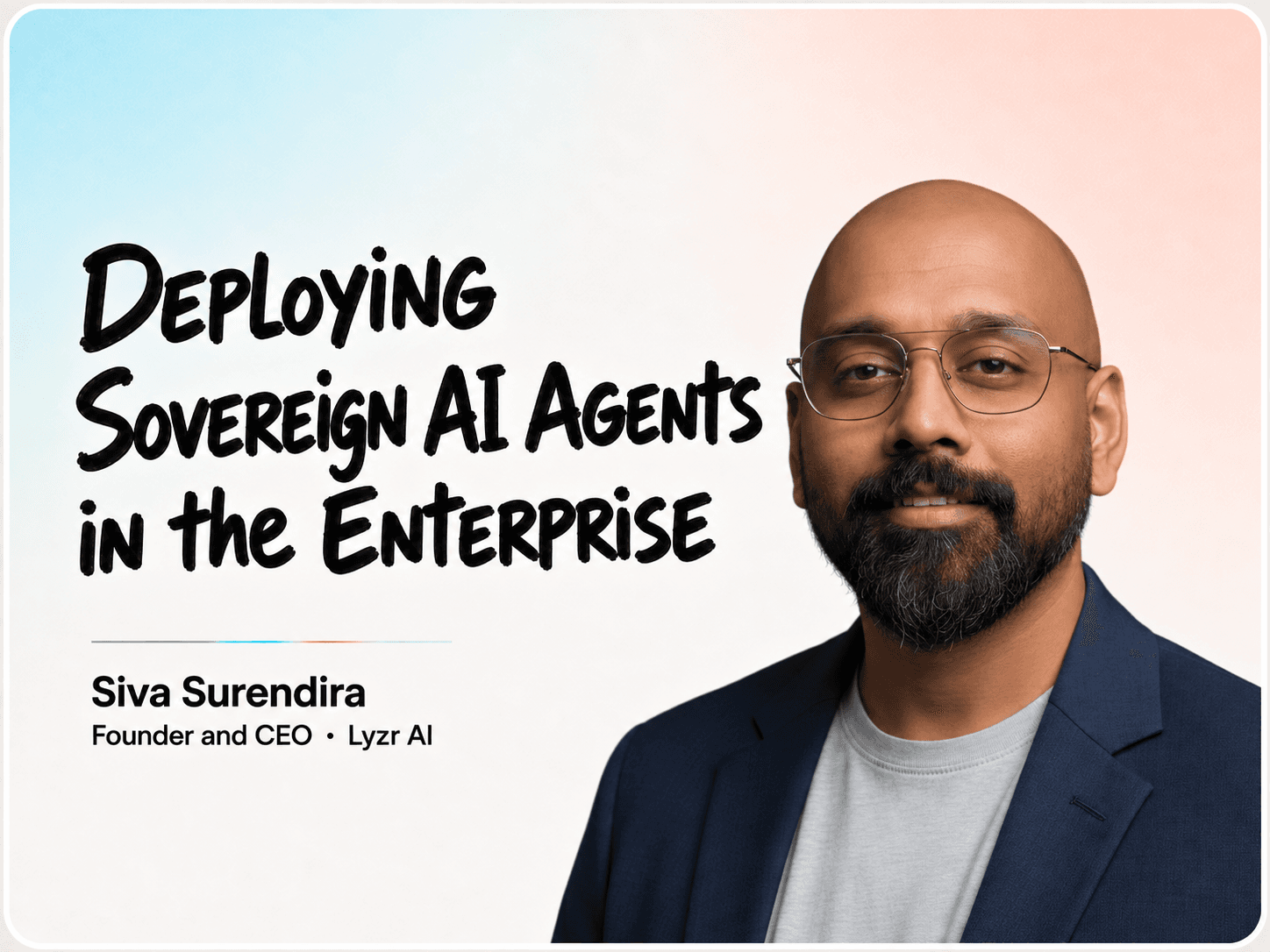 Deploying Sovereign AI Agents in the Enterprise cover