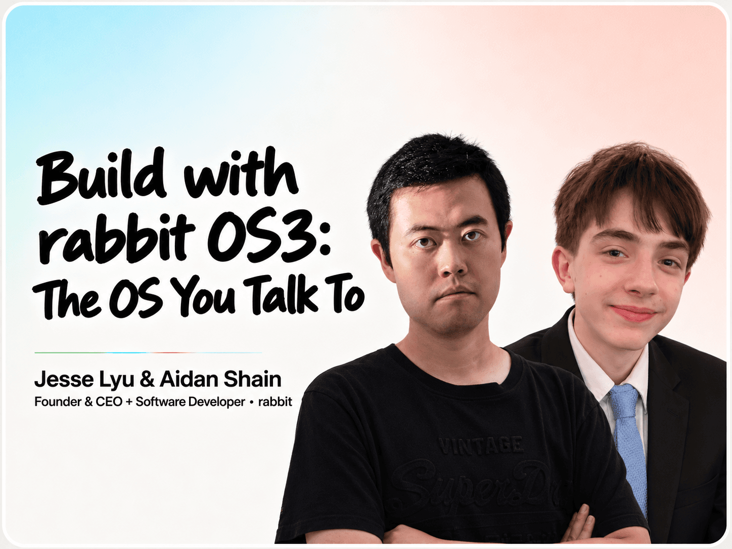 Build with rabbit OS3: The OS You Talk To cover